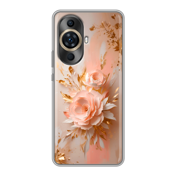 Силиконовый чехол на Huawei Nova 11 Ultra с принтом женский