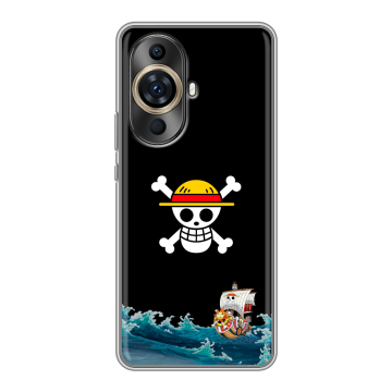 Силиконовый чехол на Huawei Nova 11 Ultra с принтом One Piece Ван Пис