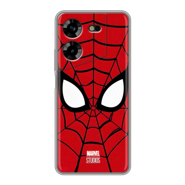 Силиконовый чехол на Tecno Pova 5 4G с принтом человек паук spiderman