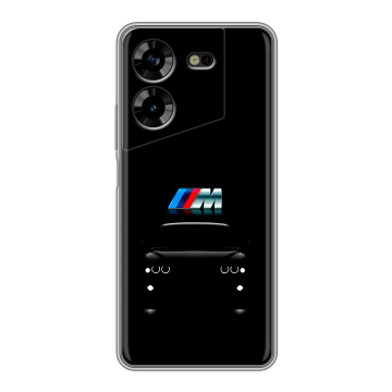 Силиконовый чехол на Tecno Pova 5 4G с принтом БМВ BMW