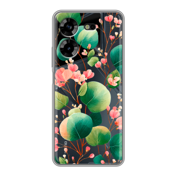Силиконовый чехол на Tecno Pova 5 4G с принтом женский Силиконовый чехол на Tecno Pova 5 4G с принтом женский