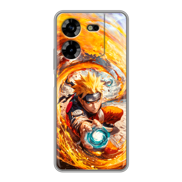 Силиконовый чехол на Tecno Pova 5 4G с принтом Аниме Наруто Naruto Силиконовый чехол на Tecno Pova 5 4G с принтом Аниме Наруто Naruto