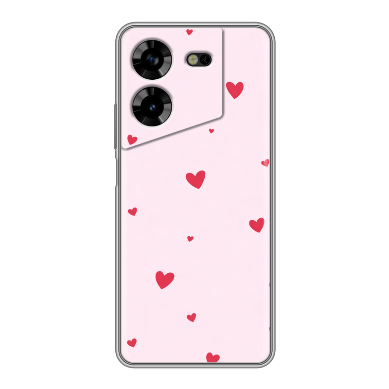 Силиконовый чехол на Tecno Pova 5 4G с принтом для девочек Силиконовый чехол на Tecno Pova 5 4G с принтом для девочек