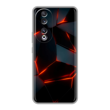 Силиконовый чехол на Huawei Honor 90 с принтом Яркие абстракции Силиконовый чехол на Huawei Honor 90 с принтом Яркие абстракции