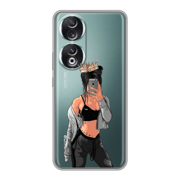 Силиконовый чехол на Huawei Honor 90 с принтом Женские принты Силиконовый чехол на Huawei Honor 90 с принтом Женские принты
