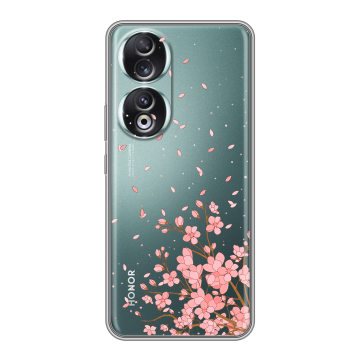 Силиконовый чехол на Huawei Honor 90 с принтом Ветка сакуры Силиконовый чехол на Huawei Honor 90 с принтом Ветка сакуры