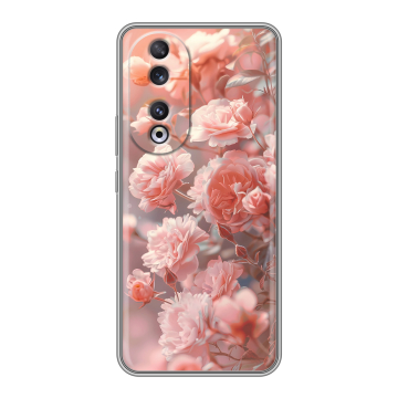 Силиконовый чехол на Huawei Honor 90 с принтом Розовые розы Силиконовый чехол на Huawei Honor 90 с принтом Розовые розы