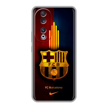 Силиконовый чехол на Huawei Honor 90 с принтом Барселона Barcelona