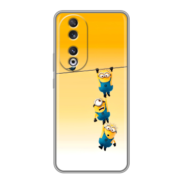 Силиконовый чехол на Huawei Honor 90 с принтом Миньоны Силиконовый чехол на Huawei Honor 90 с принтом Миньоны