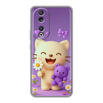 Силиконовый чехол на Huawei Honor 90 с принтом для девочек Силиконовый чехол на Huawei Honor 90 с принтом для девочек