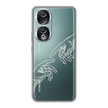 Силиконовый чехол на Huawei Honor 90 с принтом Сотворение мира