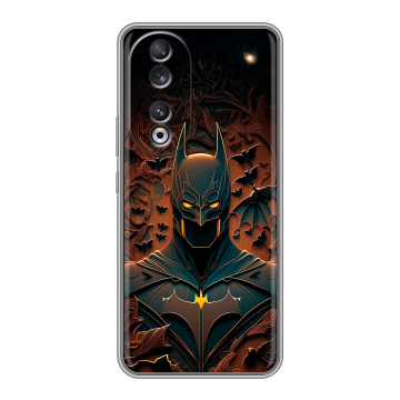 Силиконовый чехол на Huawei Honor 90 с принтом Batman Бэтмен