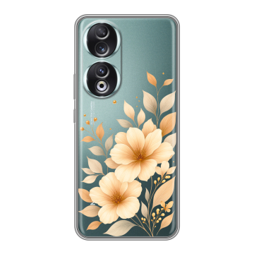 Силиконовый чехол на Huawei Honor 90 с принтом для девушки