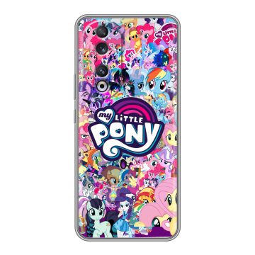 Силиконовый чехол на Huawei Honor 90 с принтом My little pony Дружба чудо Силиконовый чехол на Huawei Honor 90 с принтом My little pony Дружба чудо