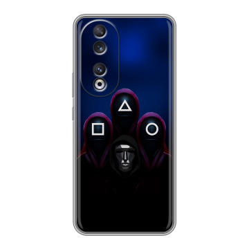Силиконовый чехол на Huawei Honor 90 с принтом Игра Кальмара