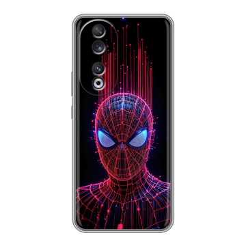 Силиконовый чехол на Huawei Honor 90 с принтом Spiderman Человек паук Силиконовый чехол на Huawei Honor 90 с принтом Spiderman Человек паук