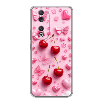 Силиконовый чехол на Huawei Honor 90 с принтом для девочек Силиконовый чехол на Huawei Honor 90 с принтом для девочек