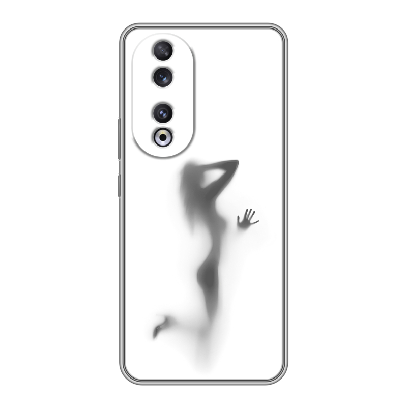 Силиконовый чехол на Huawei Honor 90 с принтом Силуэт Силиконовый чехол на Huawei Honor 90 с принтом Силуэт