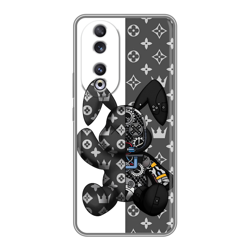 Силиконовый чехол на Huawei Honor 90 с принтом Луи робот Силиконовый чехол на Huawei Honor 90 с принтом Луи робот
