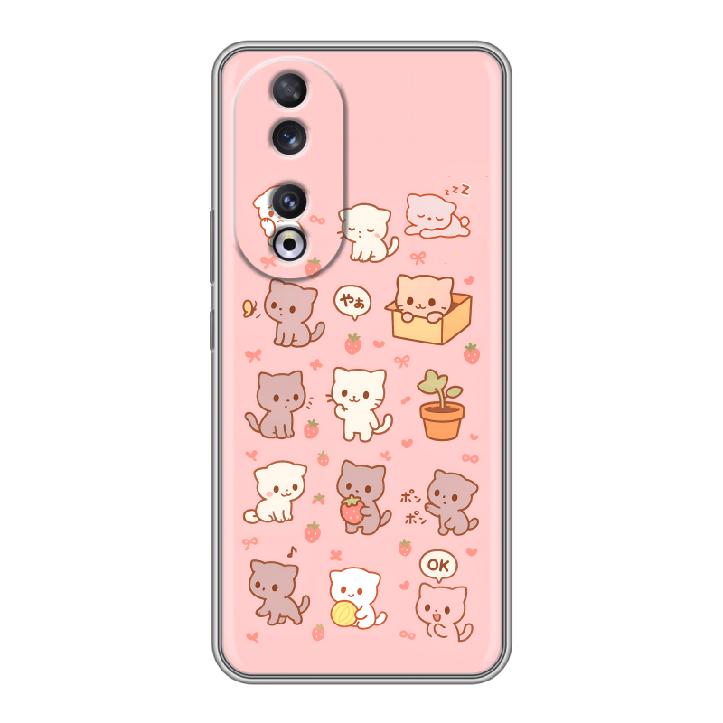 Силиконовый чехол на Huawei Honor 90 с принтом Hello Kitty Хелоу Кити Силиконовый чехол на Huawei Honor 90 с принтом Hello Kitty Хелоу Кити