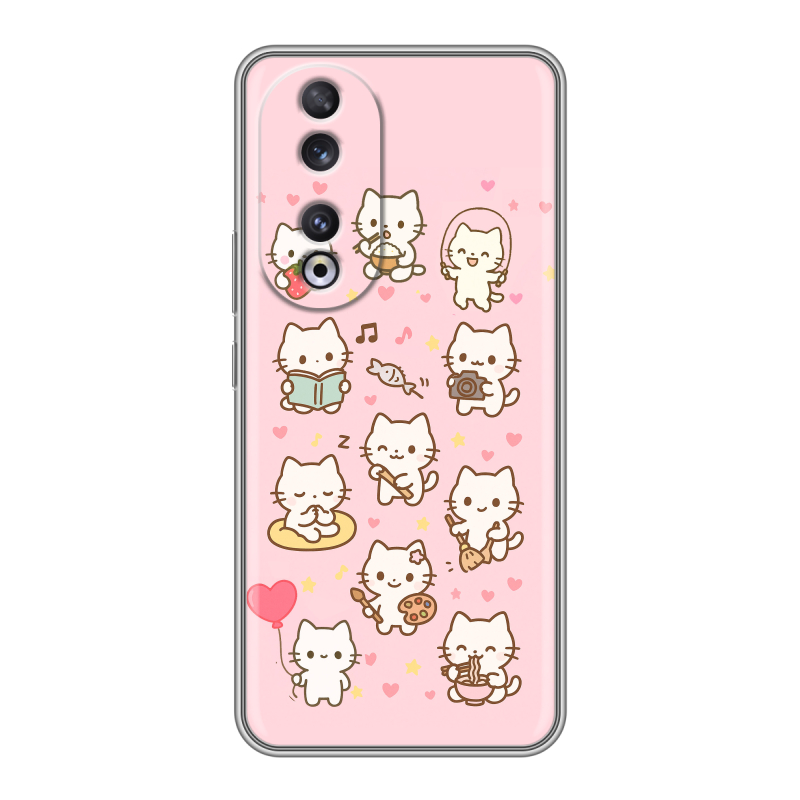 Силиконовый чехол на Huawei Honor 90 с принтом Hello Kitty Хелоу Кити Силиконовый чехол на Huawei Honor 90 с принтом Hello Kitty Хелоу Кити