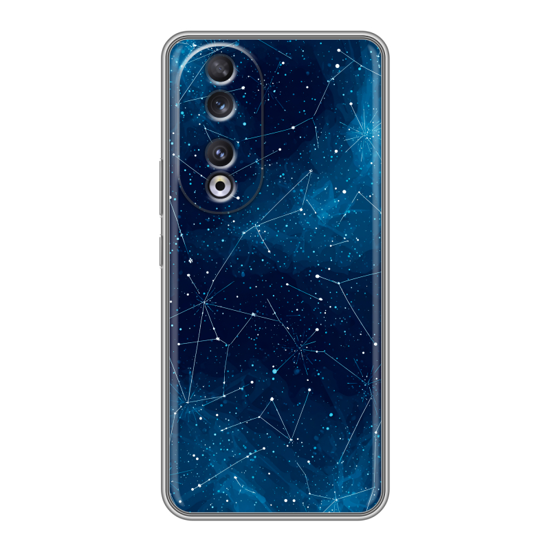 Силиконовый чехол на Huawei Honor 90 с принтом Космос звезды Силиконовый чехол на Huawei Honor 90 с принтом Космос звезды