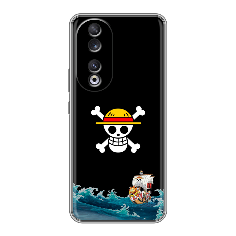Силиконовый чехол на Huawei Honor 90 с принтом One Piece Ван Пис Силиконовый чехол на Huawei Honor 90 с принтом One Piece Ван Пис