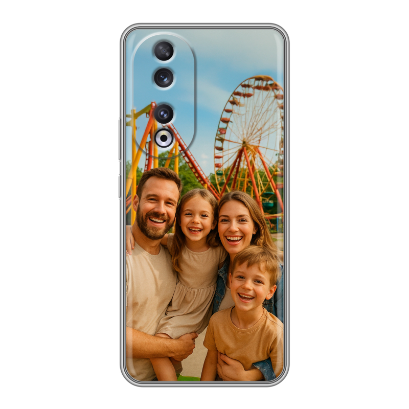 Силиконовый чехол на Huawei Honor 90 с принтом чехол с фото Силиконовый чехол на Huawei Honor 90 с принтом чехол с фото