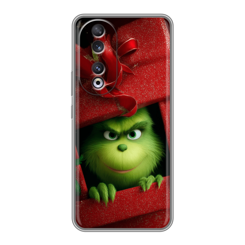 Силиконовый чехол на Huawei Honor 90 с принтом Новый год Силиконовый чехол на Huawei Honor 90 с принтом Новый год