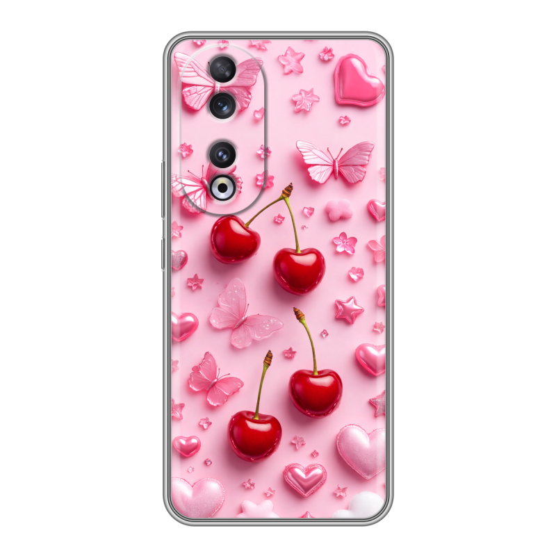 Силиконовый чехол на Huawei Honor 90 с принтом для девочек Силиконовый чехол на Huawei Honor 90 с принтом для девочек