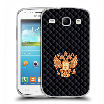 Силиконовый чехол на Samsung Galaxy Core с принтом Герб России принт Силиконовый чехол на Samsung Galaxy Core с принтом Герб России принт