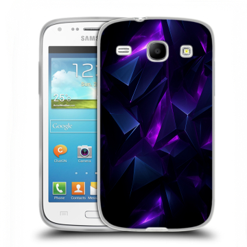 Силиконовый чехол на Samsung Galaxy Core с принтом Абстракиция