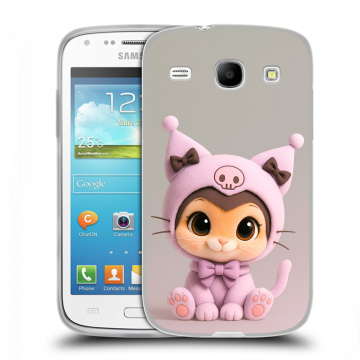 Силиконовый чехол на Samsung Galaxy Core с принтом Куроми Kuromi 