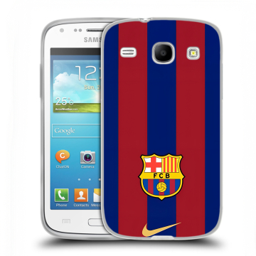 Силиконовый чехол на Samsung Galaxy Core с принтом Барселона Barcelona Силиконовый чехол на Samsung Galaxy Core с принтом Барселона Barcelona