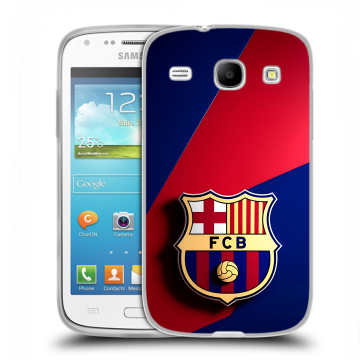 Силиконовый чехол на Samsung Galaxy Core с принтом Барселона Barcelona Силиконовый чехол на Samsung Galaxy Core с принтом Барселона Barcelona