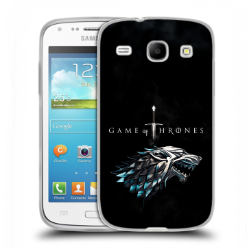 Силиконовый чехол на Samsung Galaxy Core с принтом Игра Престолов Game Thrones
