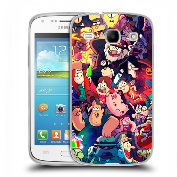 Силиконовый чехол на Samsung Galaxy Core с принтом Gravity Falls Гравити Фолз Силиконовый чехол на Samsung Galaxy Core с принтом Gravity Falls Гравити Фолз