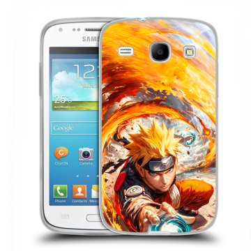 Силиконовый чехол на Samsung Galaxy Core с принтом Аниме Наруто Naruto Силиконовый чехол на Samsung Galaxy Core с принтом Аниме Наруто Naruto