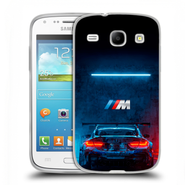 Силиконовый чехол на Samsung Galaxy Core с принтом BMW БМВ Силиконовый чехол на Samsung Galaxy Core с принтом BMW БМВ