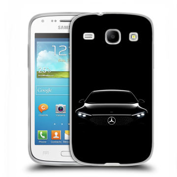 Силиконовый чехол на Samsung Galaxy Core с принтом Mercedes Мерседес Силиконовый чехол на Samsung Galaxy Core с принтом Mercedes Мерседес