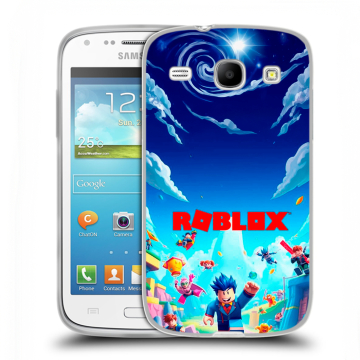 Силиконовый чехол на Samsung Galaxy Core с принтом Roblox Роблокс Силиконовый чехол на Samsung Galaxy Core с принтом Roblox Роблокс