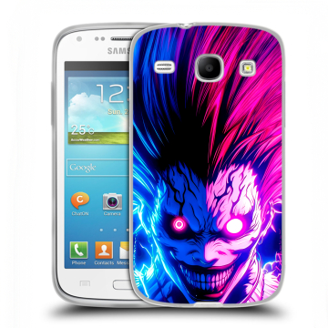 Силиконовый чехол на Samsung Galaxy Core с принтом Death note Тетрадь смерти Силиконовый чехол на Samsung Galaxy Core с принтом Death note Тетрадь смерти