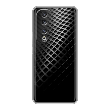 Силиконовый чехол на Huawei Honor 90 Pro с принтом Текстура металла Силиконовый чехол на Huawei Honor 90 Pro с принтом Текстура металла