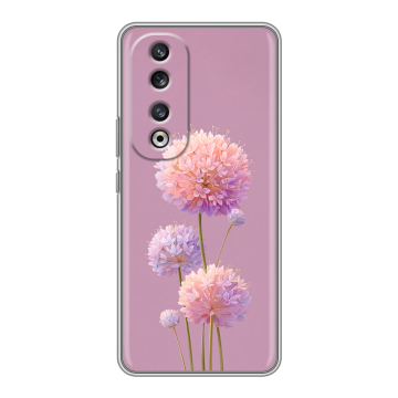Силиконовый чехол на Huawei Honor 90 Pro с принтом Цветы