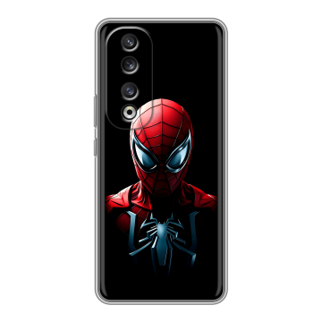 Силиконовый чехол на Huawei Honor 90 Pro с принтом Spiderman Человек паук Силиконовый чехол на Huawei Honor 90 Pro с принтом Spiderman Человек паук