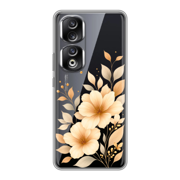 Силиконовый чехол на Huawei Honor 90 Pro с принтом для девушки