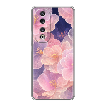 Силиконовый чехол на Huawei Honor 90 Pro с принтом женский