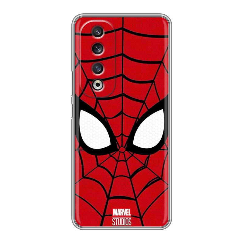 Силиконовый чехол на Huawei Honor 90 Pro с принтом человек паук spiderman Силиконовый чехол на Huawei Honor 90 Pro с принтом человек паук spiderman