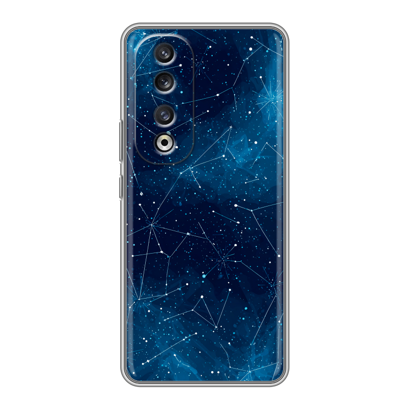 Силиконовый чехол на Huawei Honor 90 Pro с принтом Космос звезды Силиконовый чехол на Huawei Honor 90 Pro с принтом Космос звезды