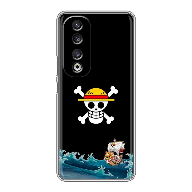 Силиконовый чехол на Huawei Honor 90 Pro с принтом One Piece Ван Пис Силиконовый чехол на Huawei Honor 90 Pro с принтом One Piece Ван Пис